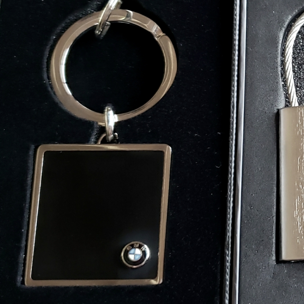 BMW genuine photo keychain. RARE
